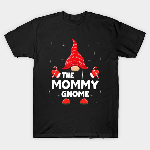The Mommy Gnome Matching Family Christmas Pajama T-Shirt by Foatui